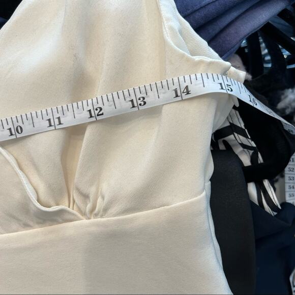 GUC Cream Midi Dress Sz S - Picture 4 of 5